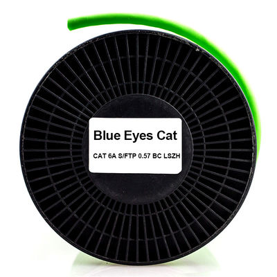 Praktisches CCA Cat6a LSZH Kabel SFTP RoHS bloßes Kupfer PVCs ftp-UTP