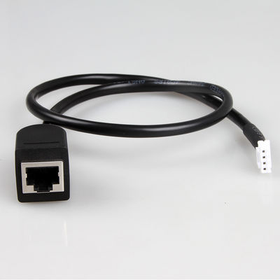 Elektronische industrielle Frau ROHS Kabelbaum-RJ45 zu JST Molex 1,0 1,25 2.0mm Neigung
