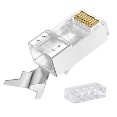 Elektrische Ethernet-RJ45-Kabelanschlüsse für CAT5E, CAT6, CAT6A, CAT7, CAT8