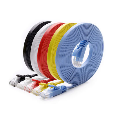 Flache, ultraschlanke Cat6-Patchkabel, vielseitig einsetzbar, mit RJ45 8P8C