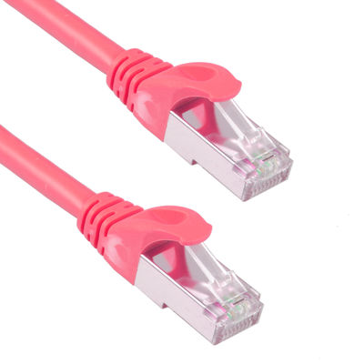 Direkte Beerdigung 6 Verbindungskabel-harte Beanspruchung wasserdichtes 26AWG 10Gb Ft Cat7 rot