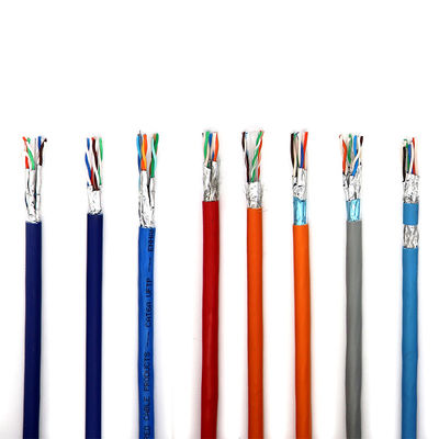 Praktisches Mehrfarben- UTP Cat5e CCA, 0.95mm kupfernes plattiertes Aluminium-Cat5e 8 Paare