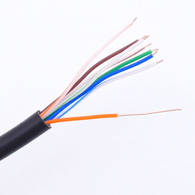Kupfer 24AWG Patchkabel Cat 5e, BC7/0,2 PVC-Mantel UTP Cat5e Patchkabel