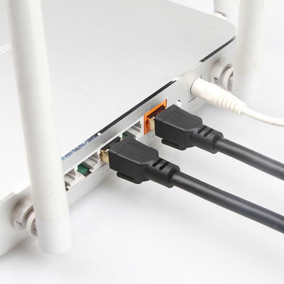 Flecken-Kabel S/FTP 40Gbps 2000MHZ Soems Gigabit Ethernet Cat8 praktisch