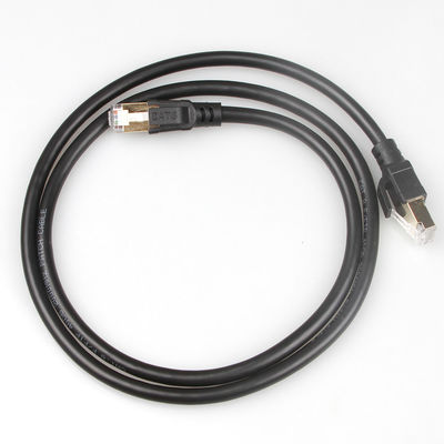 Flecken-Kabel S/FTP 40Gbps 2000MHZ Soems Gigabit Ethernet Cat8 praktisch