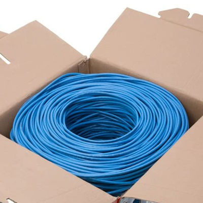 23AWG Praktisches Cat6 LAN-Kabel BC 0,57 UTP PVC-Mantel 4 Paare 305m