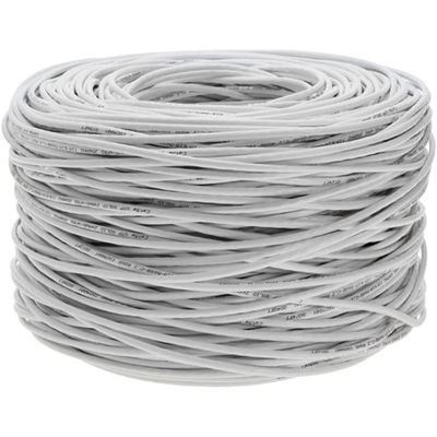 Ethernet-Kabel ODM Cat6a 24AWG CCA, PVC-Jacke 305m 1000ft 10Gbps
