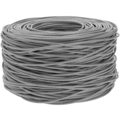 Ethernet-Kabel ODM Cat6a 24AWG CCA, PVC-Jacke 305m 1000ft 10Gbps