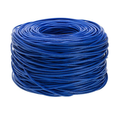 Ethernet-Kabel ODM Cat6a 24AWG CCA, PVC-Jacke 305m 1000ft 10Gbps
