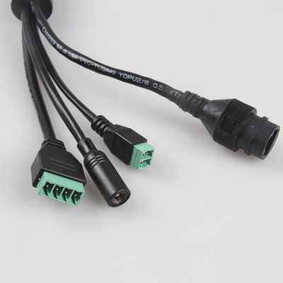 Praktisches industrielles 3.81 RJ45-Kamerakabel, wetterfeste LAN-Kabelkamera