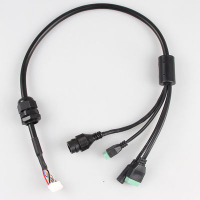 Praktisches industrielles 3.81 RJ45-Kamerakabel, wetterfeste LAN-Kabelkamera