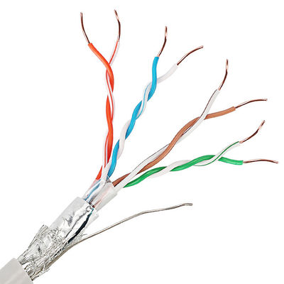 Doppelt geschirmtes Cat5e-LAN-Kabel UTP SFTP 24AWG mit Litzen