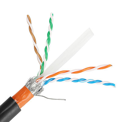 23AWG im Freien Cat5e Lan Cable Cat 6 Cat6A Cat7 Cat7A mit PVC-Jacke