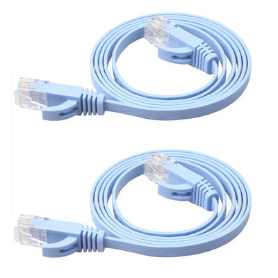 Flache feste hohe Geschwindigkeit Cat8 Cat7 Cat6 Verbindungskabel-1Gbps für Computer