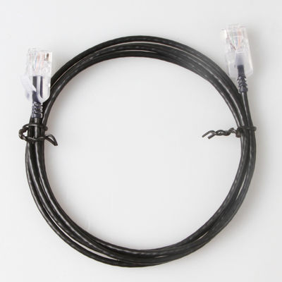 Dünnes reines bloßes Kupfer 10G 30AWG Snagless Laufcat6a des Verbindungskabel-RJ45 UTP