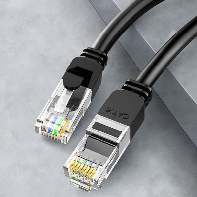 OEM 24AWG Cat6 LAN-Kabel-Patchkabel BC7 0,2 UTP PVC-Mantel mit RJ45-Anschluss