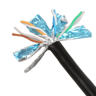 Außenkabel-abgeschirmtes twisted pair 26AWG SFTP Cat7 praktisch