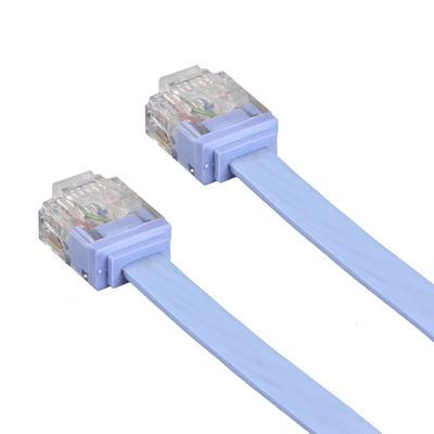 RJ45 Flachkabel HDPE des Ethernet-Cat5e weil für die Instrumentierung angeschwemmt