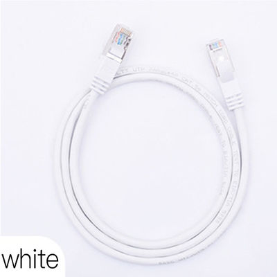 Innen-Verbindungskabel 100m des Ethernet-Cat5e PVC-Jacke ftp-STP mit Verbindungsstück RJ45