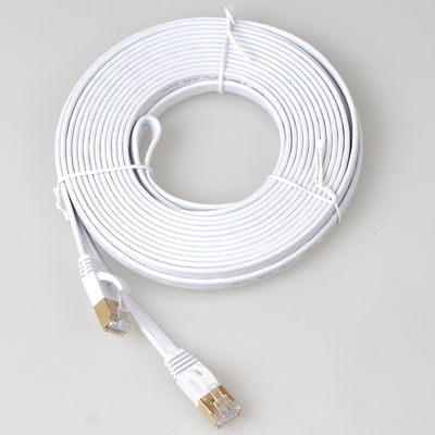 SFTP schirmte flaches Ethernet-Mehrfarbenlanglebiges gut des Verbindungskabel-Cat7 ab