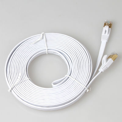 SFTP schirmte flaches Ethernet-Mehrfarbenlanglebiges gut des Verbindungskabel-Cat7 ab
