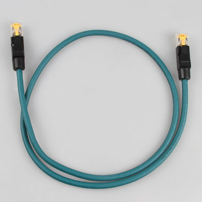 Praktisches Cat6 industrielles Kabel, hohes Kabel Flex Green Cats 6a SFTP