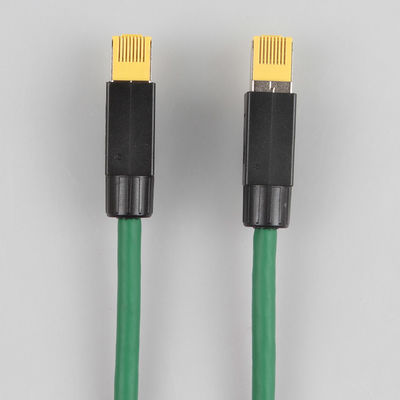 Praktisches Cat6 industrielles Kabel, hohes Kabel Flex Green Cats 6a SFTP