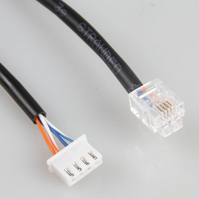 CER Stall-industrieller Kabelbaum, RJ11 6P4C zum Telefon-Verbindungskabel XH2.54 4P