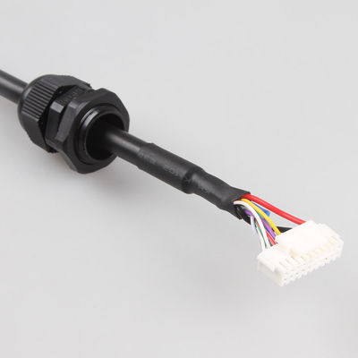 Stabiler industrieller Kabelbaum wasserdichtes PHB 2x12 ODM zu RJ45+ XH2.54