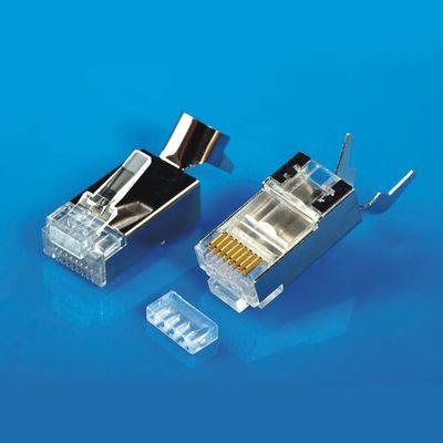 Elektrische Ethernet-RJ45-Kabelanschlüsse für CAT5E, CAT6, CAT6A, CAT7, CAT8