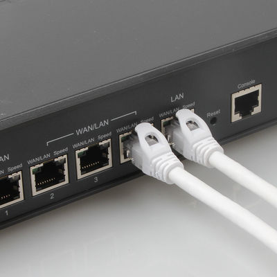 Ethernet-Lan Cables Coppers 7/0.2 PVC/LSZH Soem-Katzen-6a Jacke mit Verbindungsstück RJ45