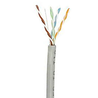 Cat6a 1000 Ft-Ethernet-Lan Cables 23AWG 0.58mm feste kupferne 500Mzh Jacke PVCs LSZH