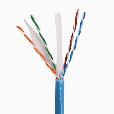 Cat6a 1000 Ft-Ethernet-Lan Cables 23AWG 0.58mm feste kupferne 500Mzh Jacke PVCs LSZH