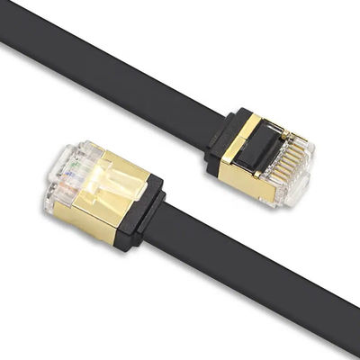 Jacke des ultra dünnes RJ45 Cat7 Verbindungskabel-flache Netz-Cat5e CAT6 LSZH