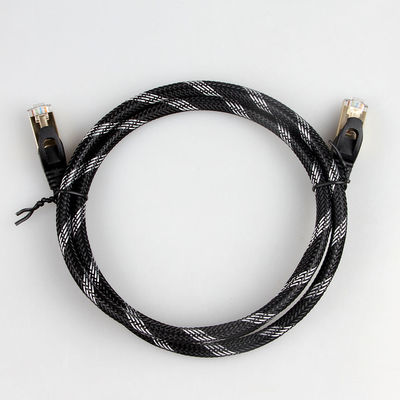 Geflochtenes 10-Gbit/s-Netzwerkkabel, RJ45-Cat-7-Kabel für Gigabit-Ethernet