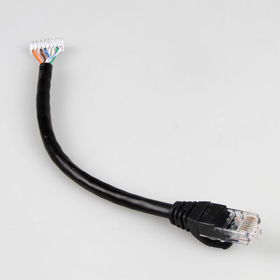 Dauerhaftes AWG-Lehre 22 Kabel der Ethernet-Katzen-5e, bloßes Kabel des Kupfer-JST RJ45 Cat5e