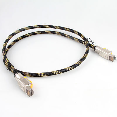 Doppeltes schirmte feste Ethernet-Schnur der Katzen-8, S/FTP 22AWG ein 40 Gigabit-Netz-Kabel ab