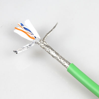 Grüne Kamera-industrielles Ethernet verkabeln Gigabit-Stall M12 4 Pin To RJ45