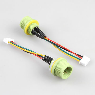 Wasserdichtes industrielles Kabel-Verbindungsstück M16 4pins des Kabelbaum-IP68 zu XH2.5