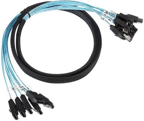 Weibliches Teiler-Kabelbaum-Kabel 6Gbps SATA III HDD 7pin zu 7pin für Server