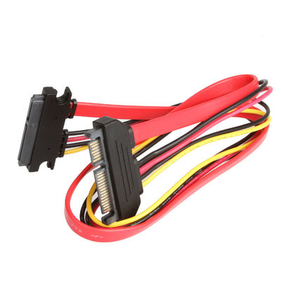 Stabiles Kabel Erweiterung SATAs 3 für HDD, Mann zu Frau 7+15 Pin SATA 3,0 6gbps