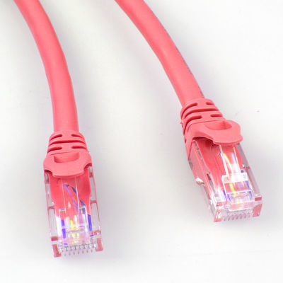 26AWG Verbindungskabel ftp UTP Cat6a 4 Paare rote Farbe-Vielzweck