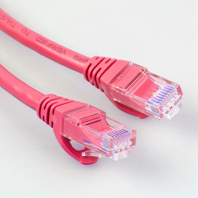 26AWG Verbindungskabel ftp UTP Cat6a 4 Paare rote Farbe-Vielzweck