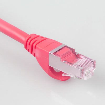 Direkte Beerdigung 6 Verbindungskabel-harte Beanspruchung wasserdichtes 26AWG 10Gb Ft Cat7 rot