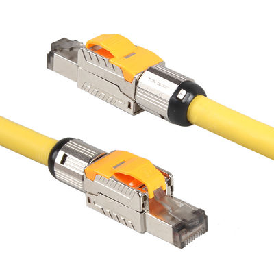 Feldkonfektioniertes Cat-7-STP-Kabel, RJ45-8P8C-Netzwerk-Modularstecker-Cat-7-Patchkabel