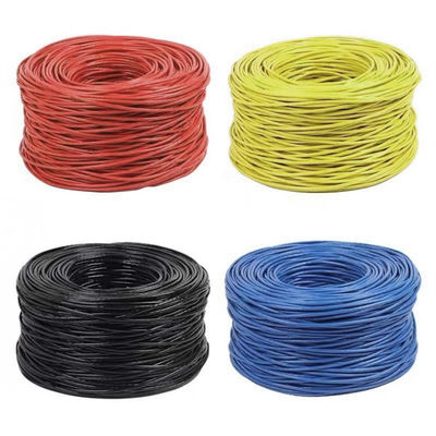23AWG Praktisches Cat6 LAN-Kabel BC 0,57 UTP PVC-Mantel 4 Paare 305m