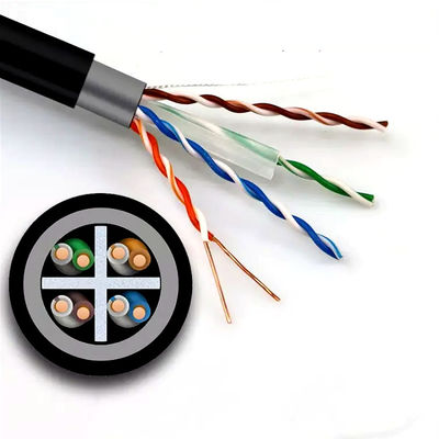 Doppeltes Netz-reines Kupfer der Hüllen-Cat6 Lan Cable UTP für im Freien