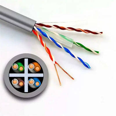 Doppeltes Netz-reines Kupfer der Hüllen-Cat6 Lan Cable UTP für im Freien