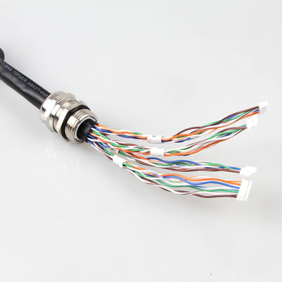 Fabrik kundengebundenes Cat6a1 zum Kabelnetzwerkkabel mit 4 Flecken für die Technik