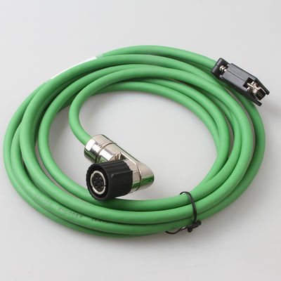 V90 6FX3002-2DB10 Encoder Kabel Servomotor Stecker Stecker mit grünem Kabel fest installiert
